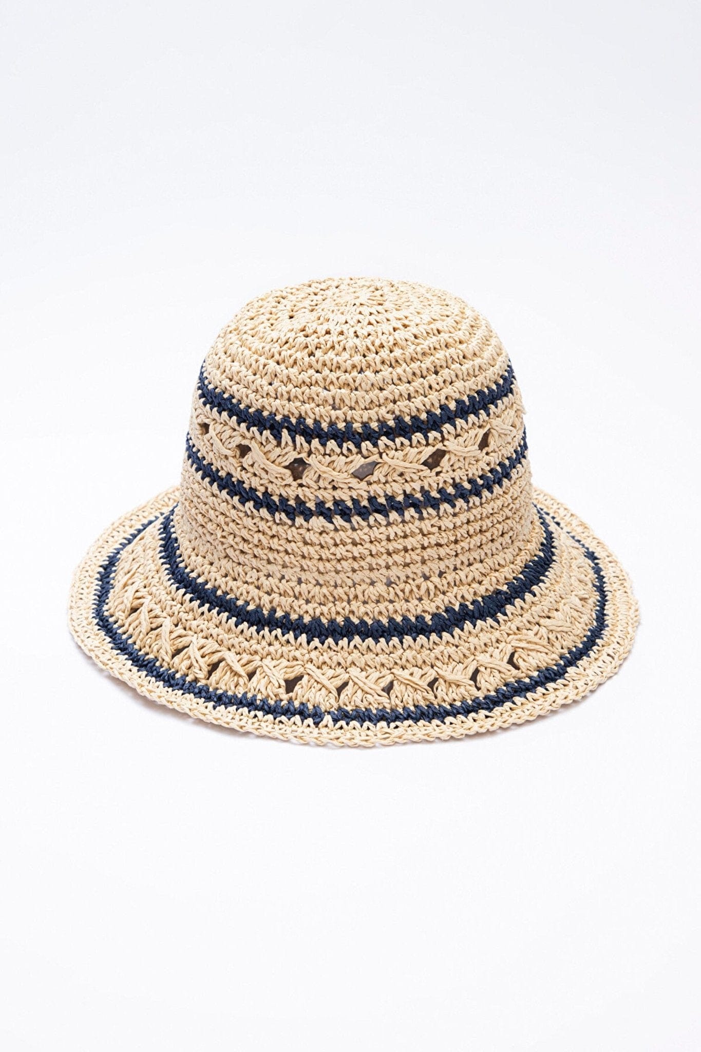 Angela Straw Beach Hat One Size FLEXISB