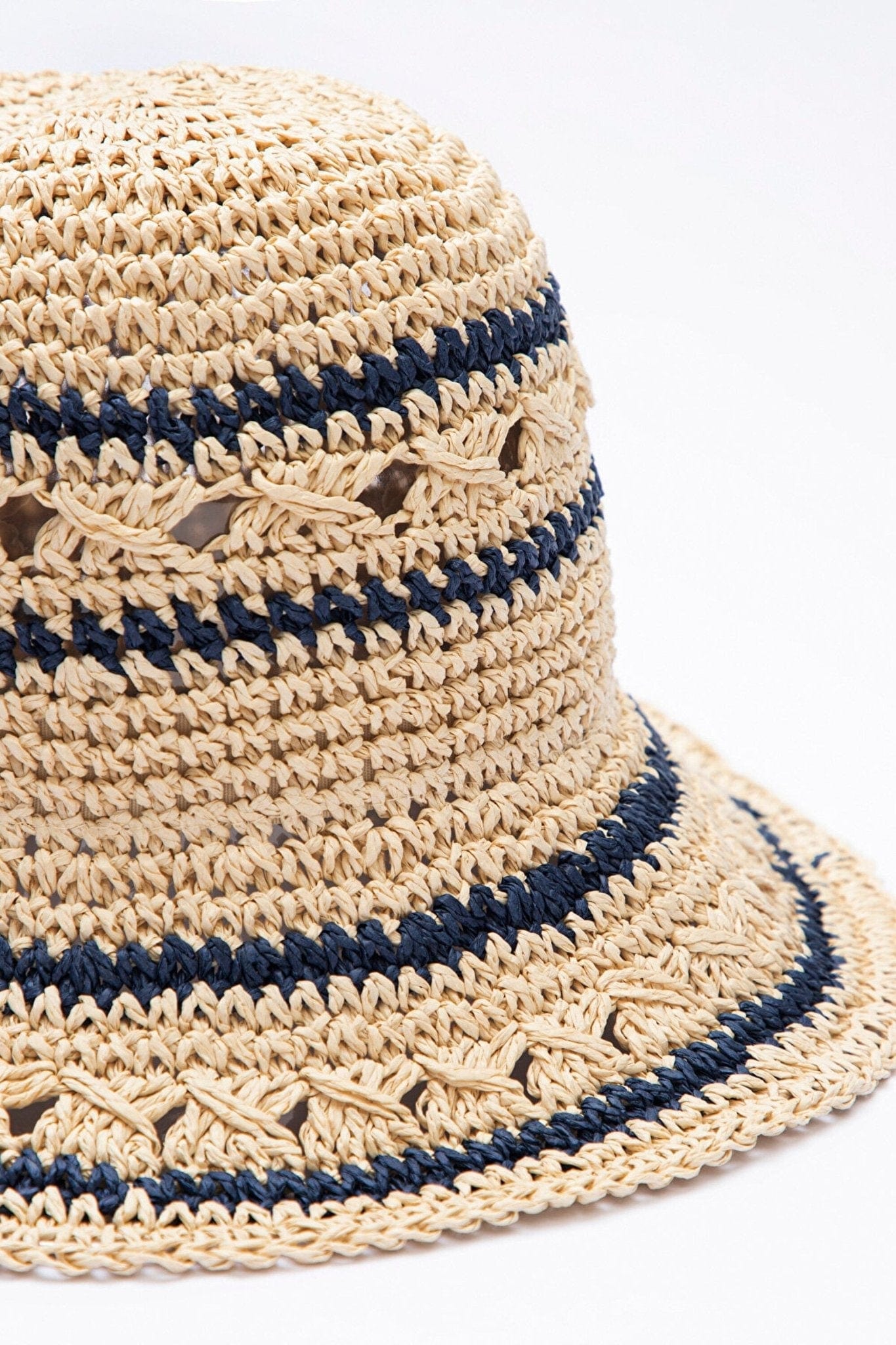Angela Straw Beach Hat One Size FLEXISB