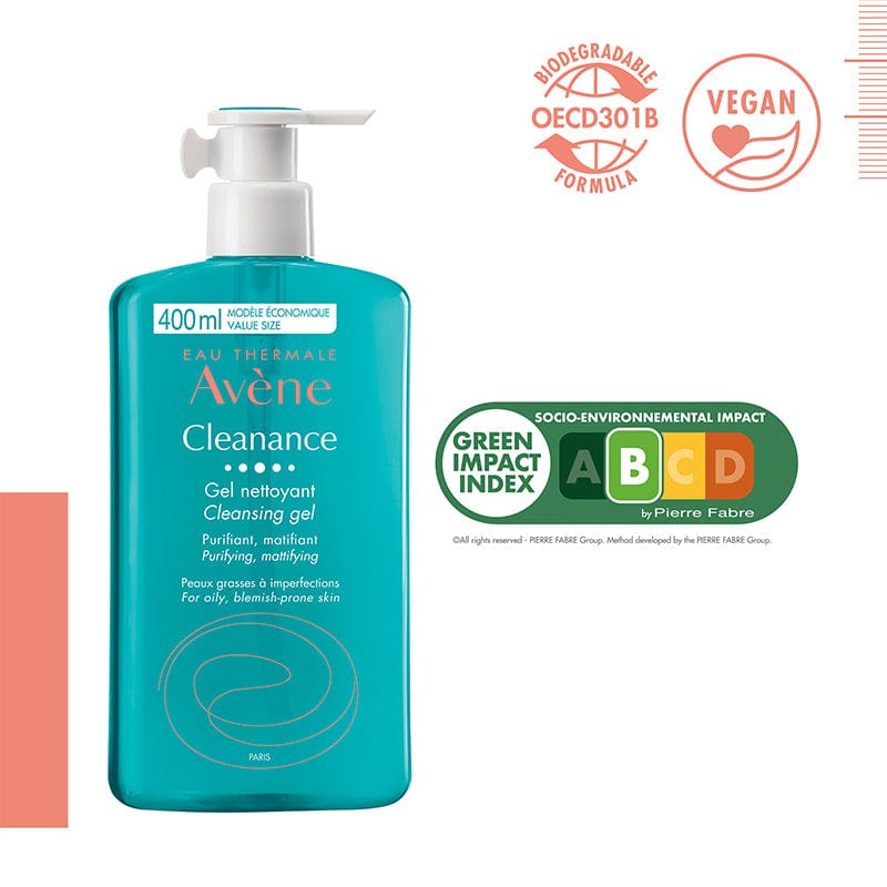 Avene Cleanance Face and Body Cleansing Gel 400 ml Avene