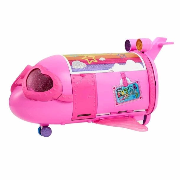 Barbie Extra Jet and Extra Mini Minis Play Set HPF72 Barbie