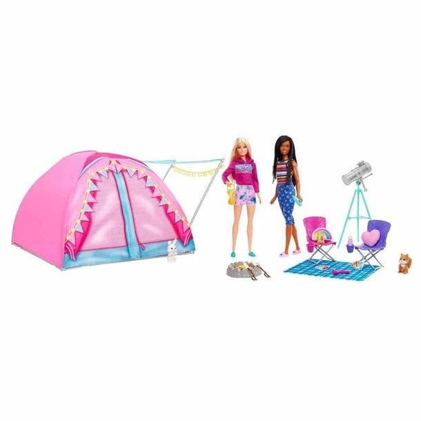 Barbie Malibu and Brooklyn Camping Playset HGC18 Barbie