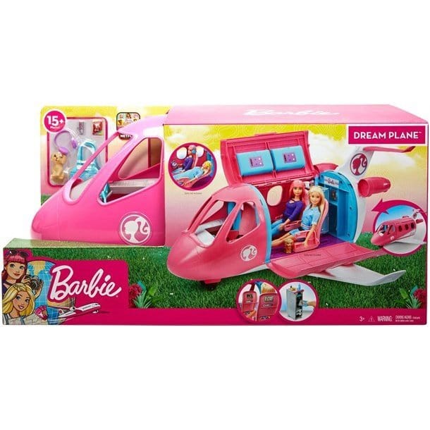 Barbie's Pink Airplane GDG76 Barbie