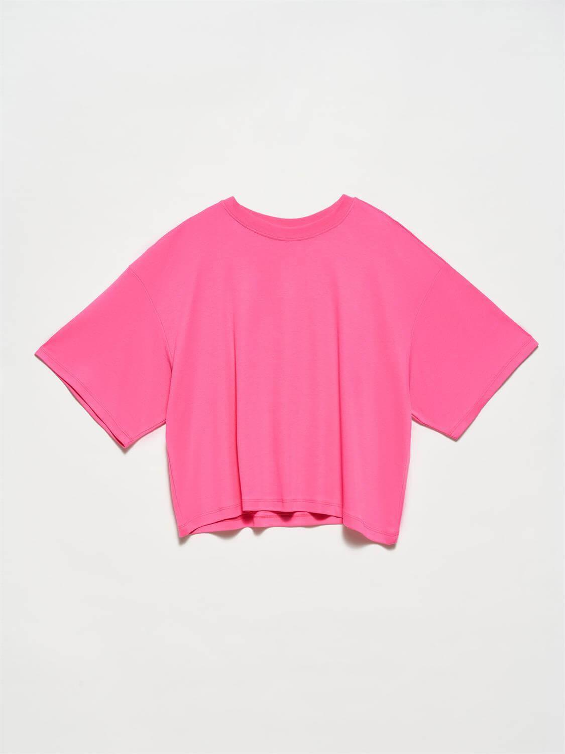 Basic T-Shirt Pink / S / 4 ZEFASH