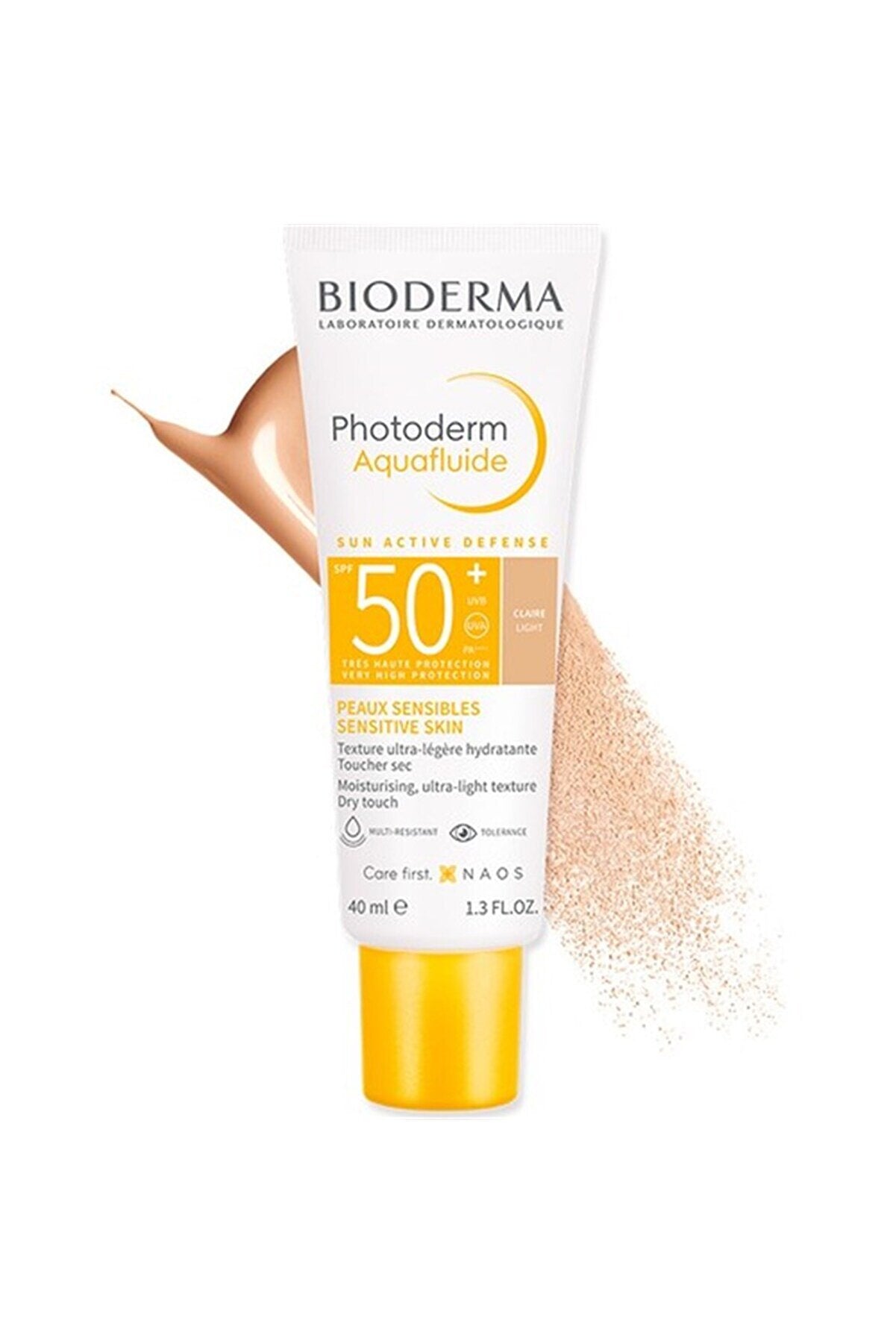 Bioderma Photoderm SPF 50+ Aquafluide Tinted Sunscreen 40 ml - Light Bioderma