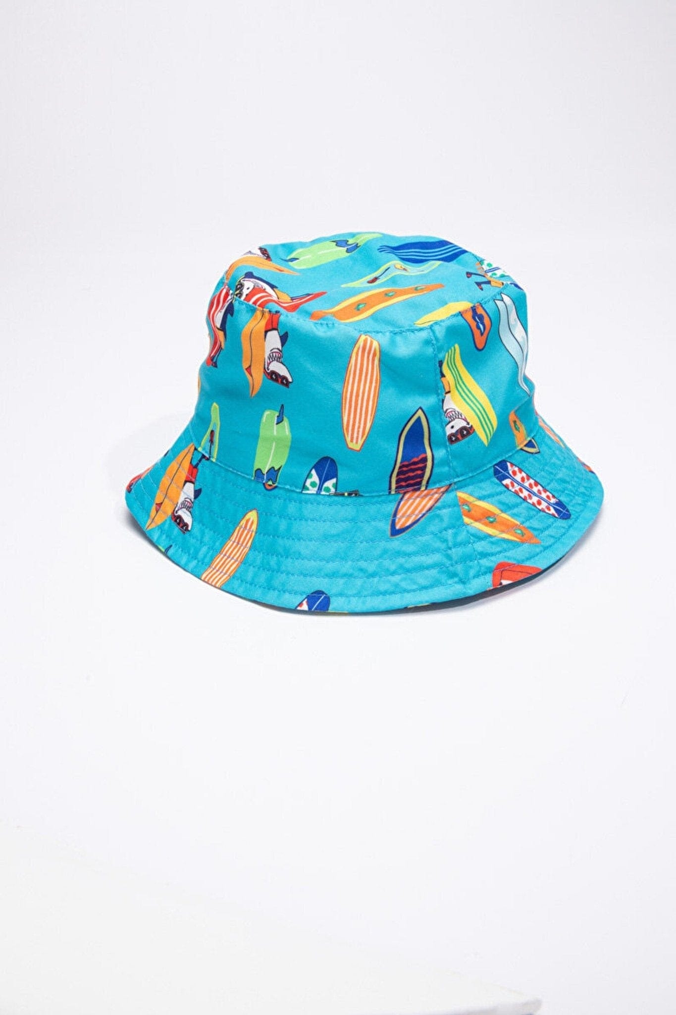 Boy's Surf Patterned Hat S FLEXISB