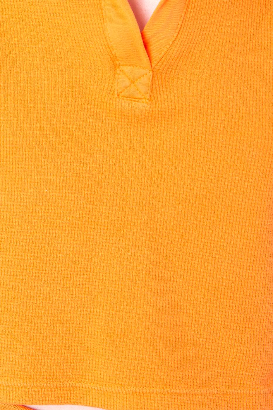 Collar Detailed Sweatshirt ZEFASH
