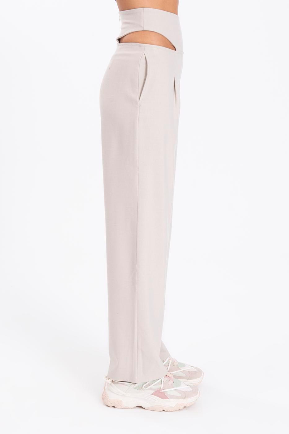 Corsage Fabric Trousers ZEFASH