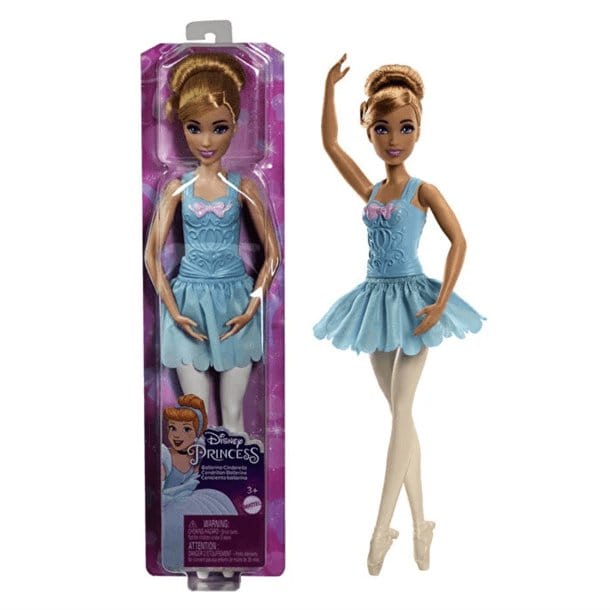 Disney Princess Ballerina Dolls Cinderella HLV92-HLV93 Disney Princess