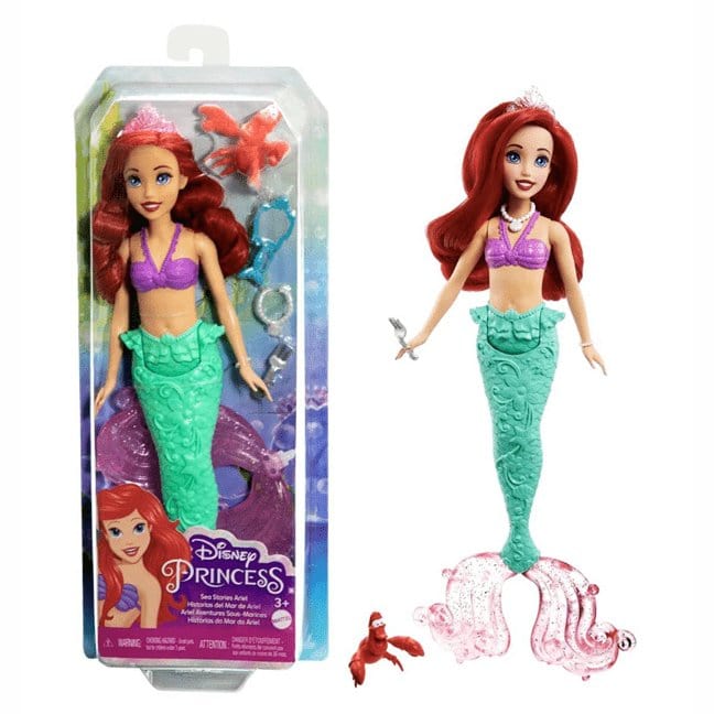 Disney Princess Mermaid Ariel and Accessories HLW34-HLW35 Disney Princess