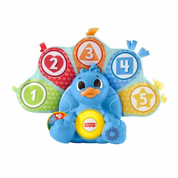 Fisher Price Linkimals Colourful Peacock HNN82 Fisher Price