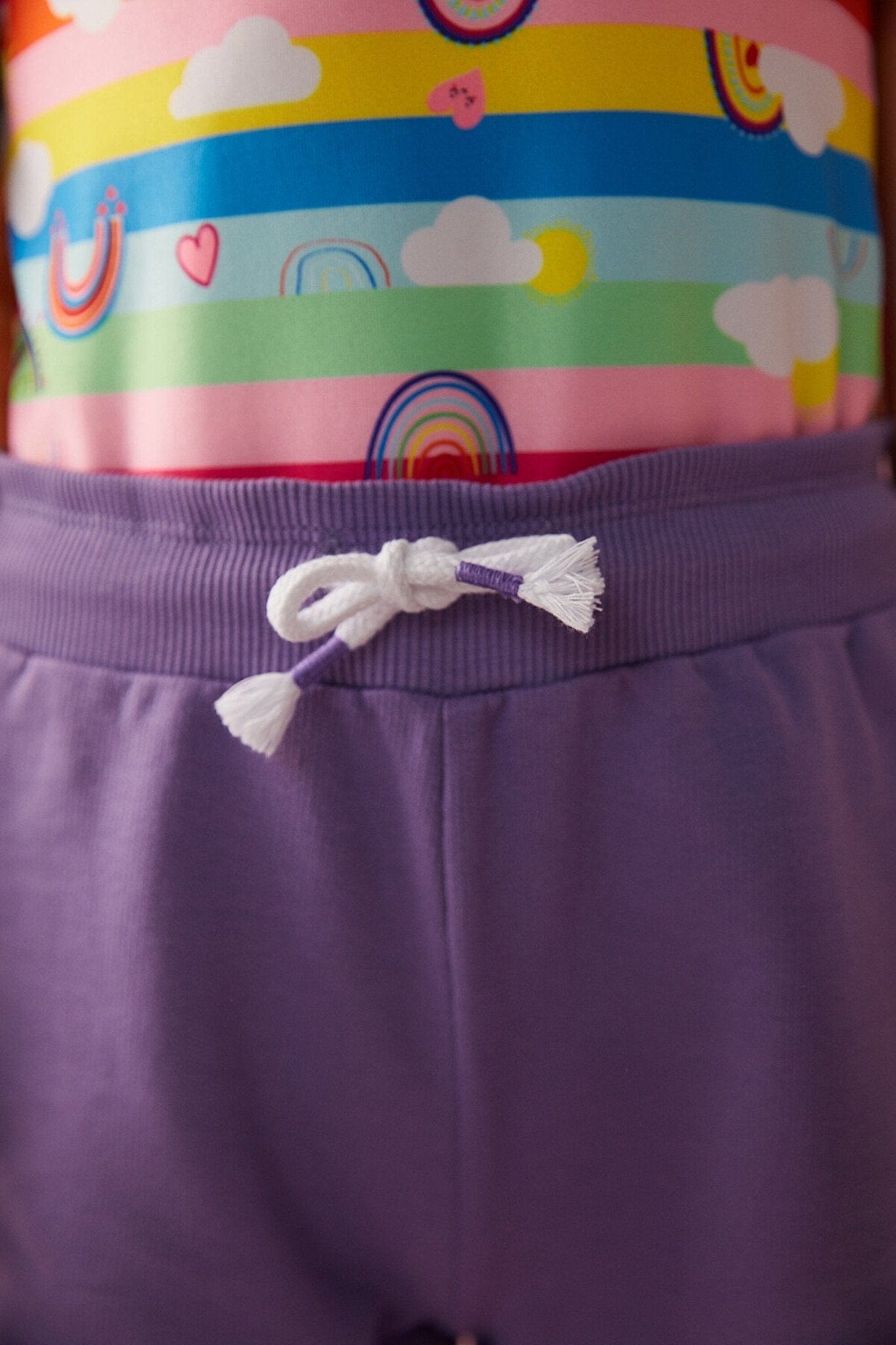 Girl's Purple Shorts FLEXISB