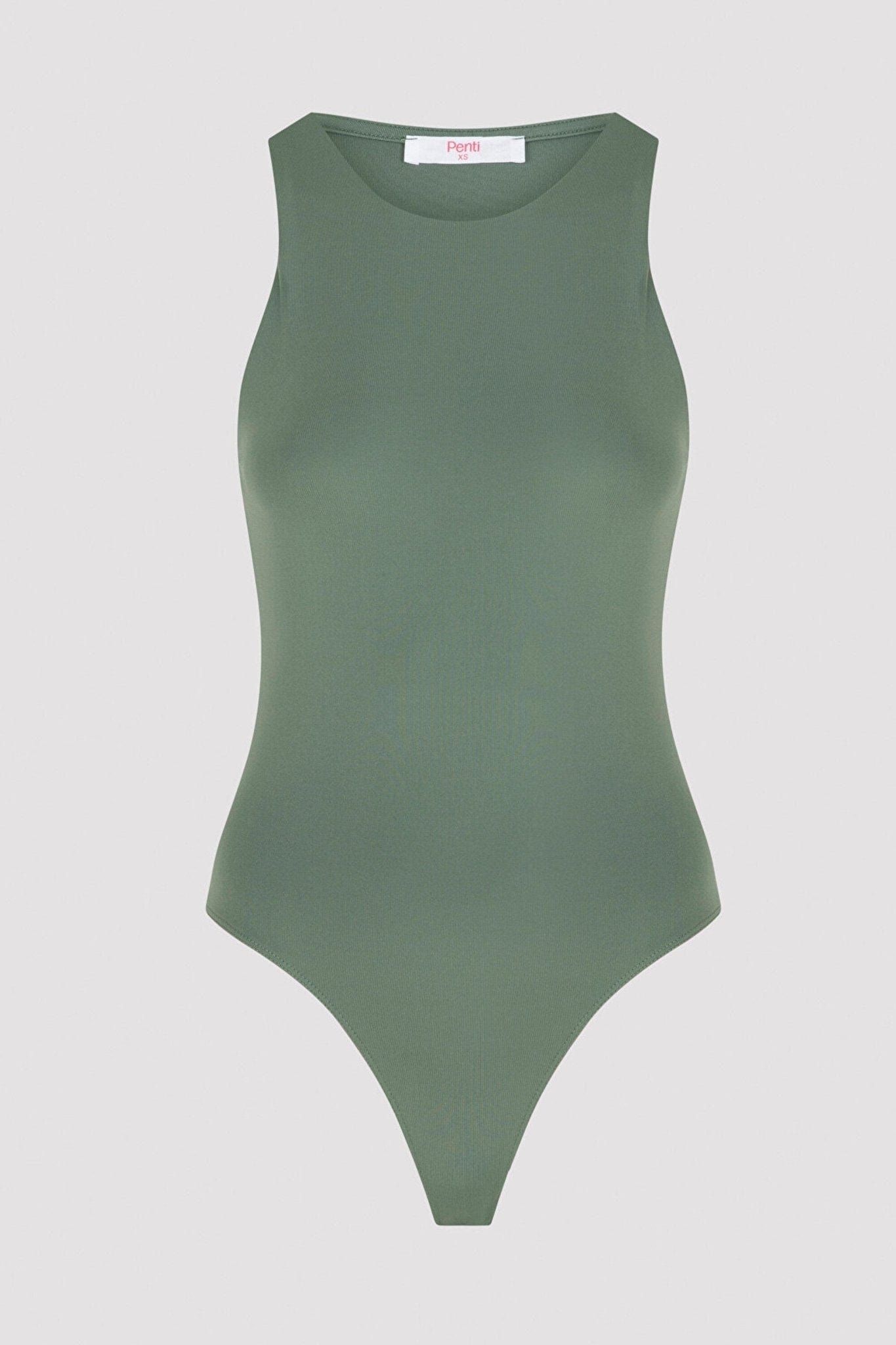 Green High Neck Bodysuit XS / 2 FLEXISB