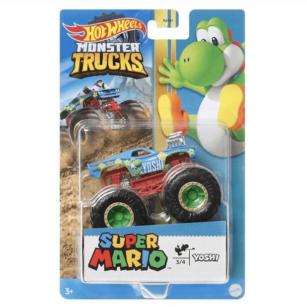 Hot Wheels Monster Truck Super Mario 1:64 HJG41-HCR77 Hot Wheels