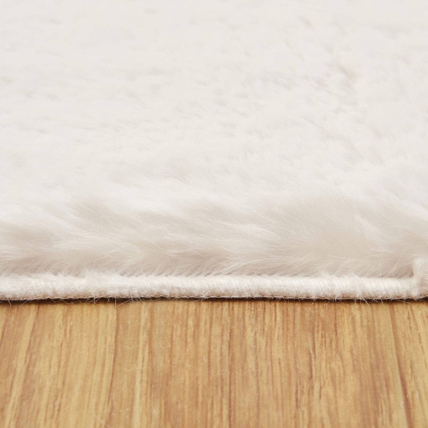 Kashmir Carpet 7/24 Cosy Premium White 120x120 cm ZEFASH