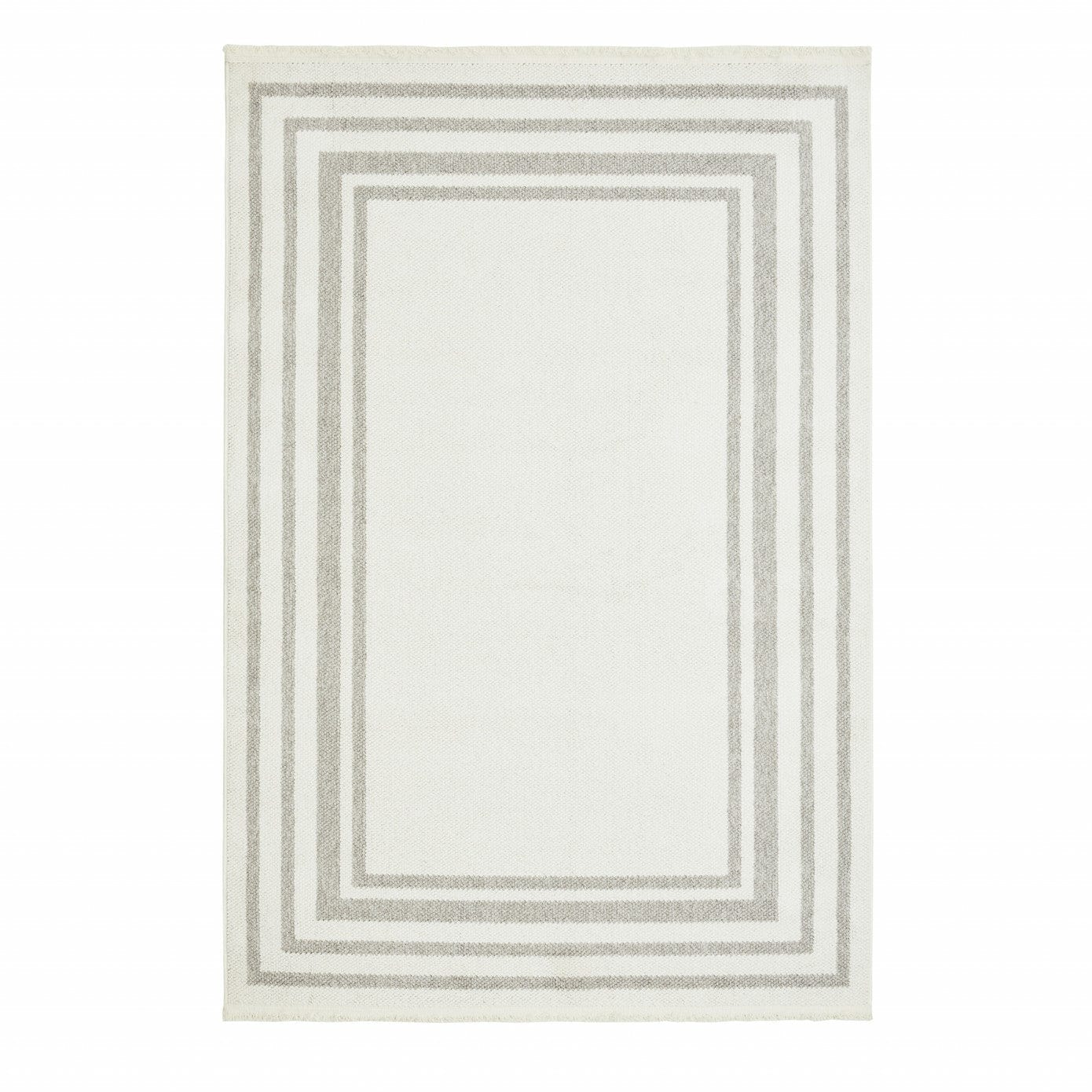 Kashmir Carpet 7/24 Scandinavian Elegance Genoa Grey 80x150 cm ZEFASH