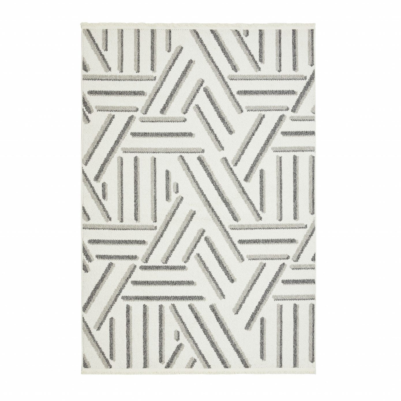 Kashmir Carpet 7/24 Scandinavian Elegance Napoli Grey 80x300 cm ZEFASH