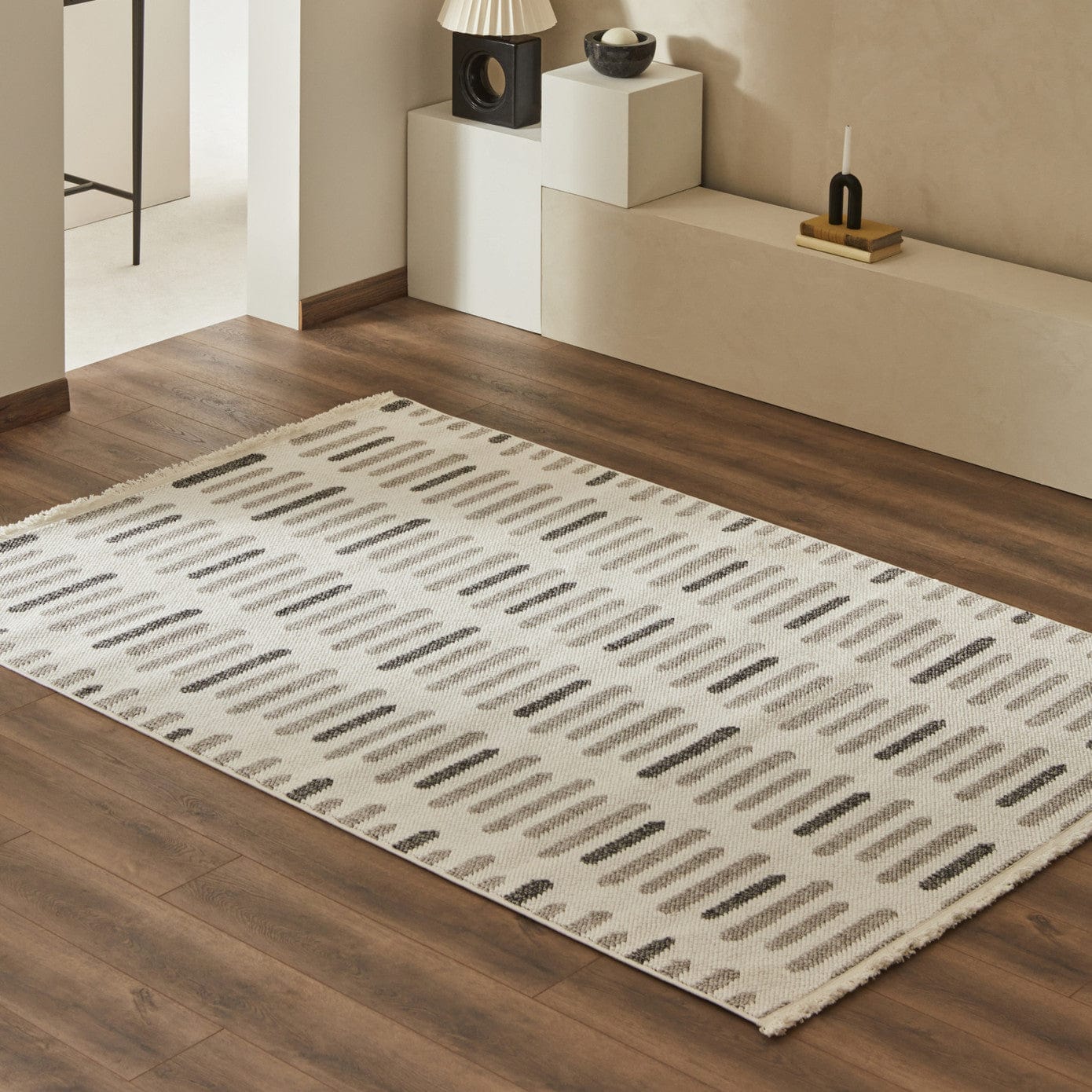 Kashmir Carpet 7/24 Scandinavian Elegance Venice Grey 120x180 cm ZEFASH