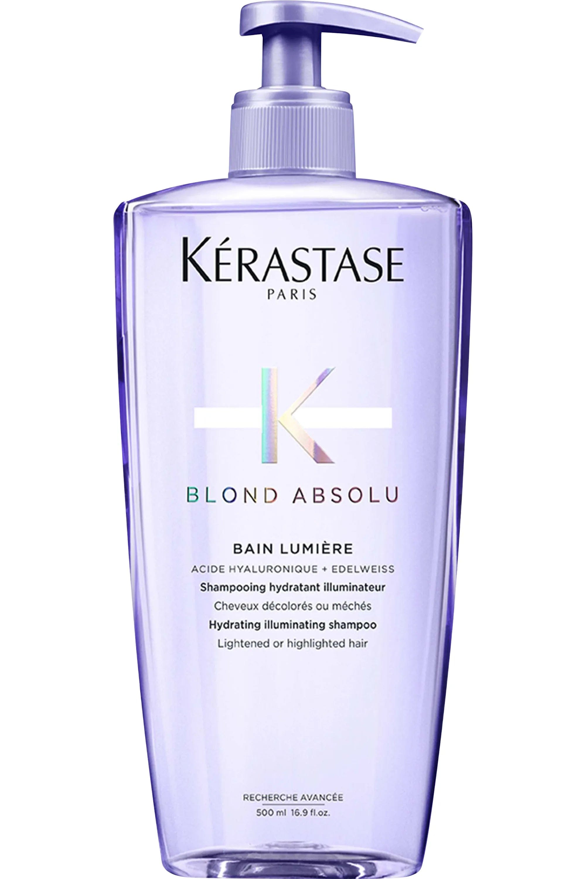 Kerastase Blond Absolu Bain Lumiere Shine Shampoo for Treated Blonde Hair 500ml Kerastase