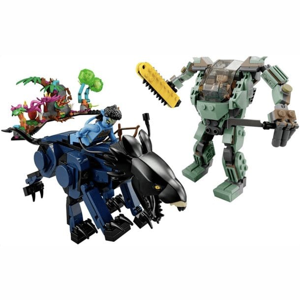 Lego Avatar Neytiri and Thanator vs AMP Robotic Quaritch 75571 LEGO
