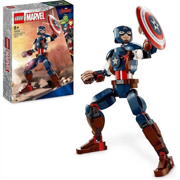Lego Marvel Captain America Construction Figure 76258 LEGO