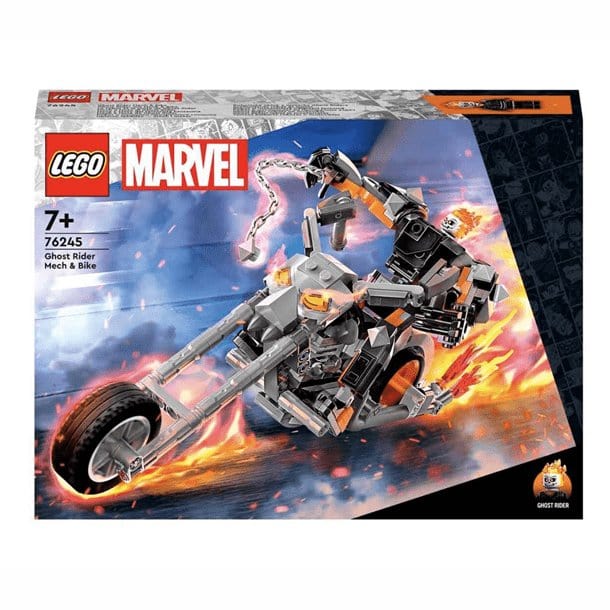 Lego Marvel Ghost Rider Robot and Motorbike 76245 LEGO