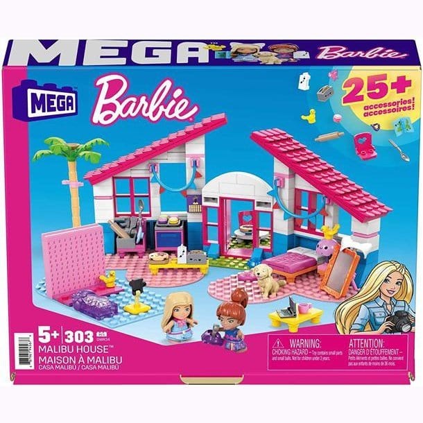 Mega Bloks Barbie's Malibu House GWR34 Barbie