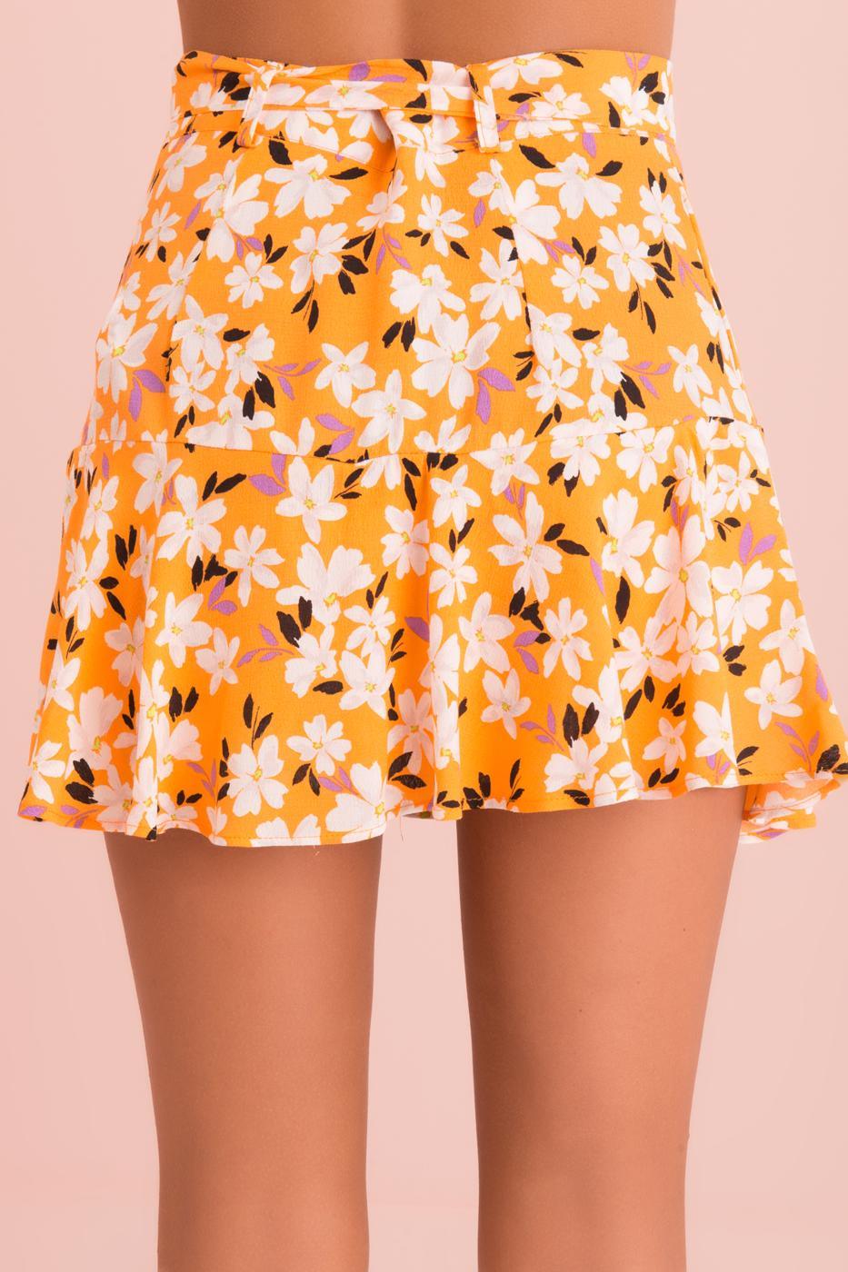 Mini Short Skirt ZEFASH