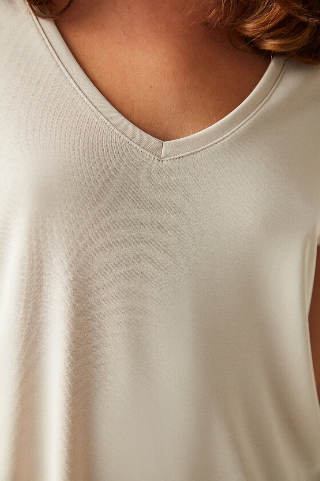 Modal V-Neck T-Shirt FLEXISB