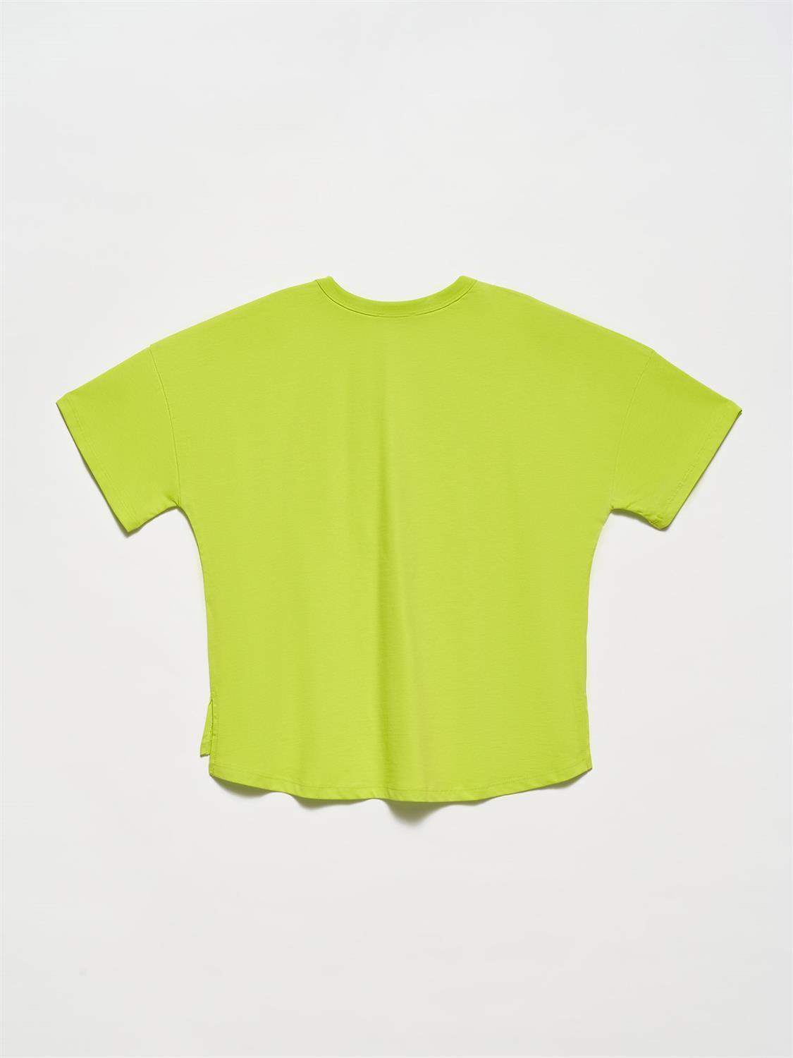 Oversize T Shirt Green / S / 4 ZEFASH