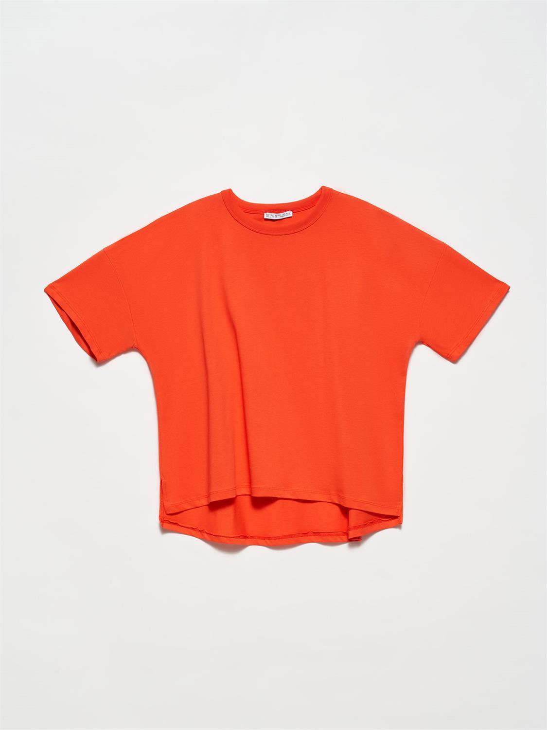 Oversize T Shirt Red / S / 4 ZEFASH