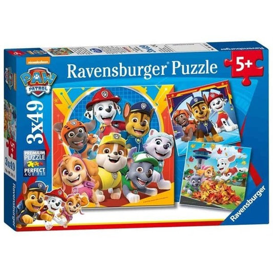 Ravensburger 3x49 Parça Puzzle Paw Patrol 050482 Ravensburger