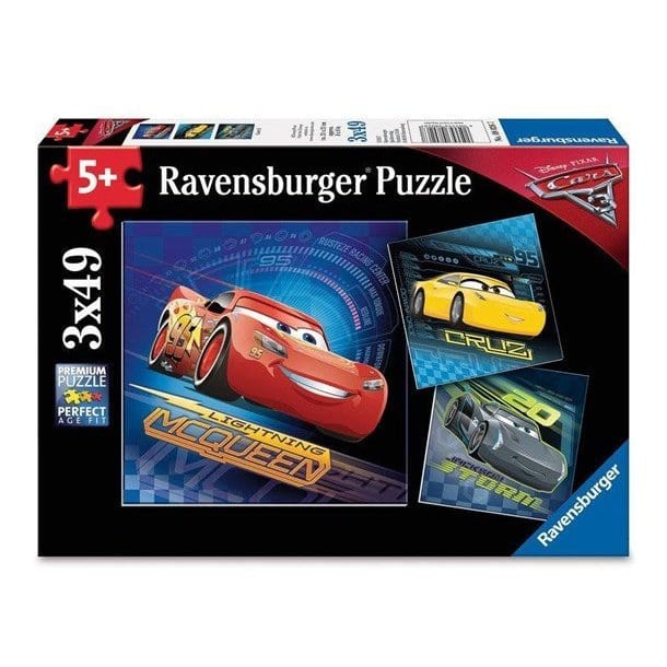 Ravensburger 3x49 Piece Puzzle Walt Disney Cars 080267 Ravensburger