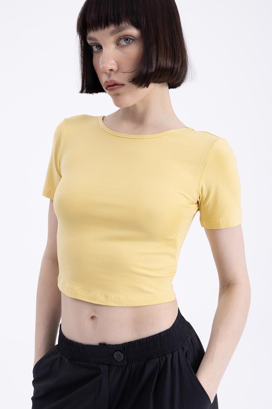 Short Sleeve Body Yellow / XS / 2 ZEFASH
