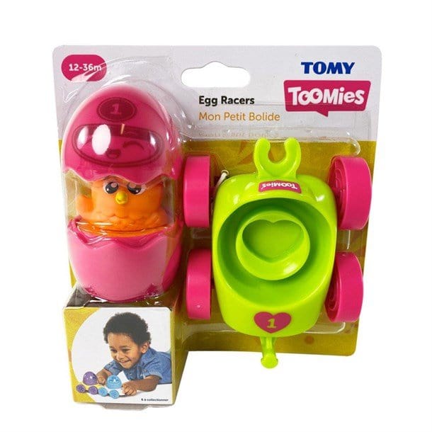 Tomy Toomies Racing Eggs Pink 73088 Tomy