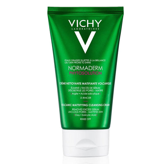 Vichy Normaderm Phytosolution Anti-Glare Volcanic Cleanser 125 ml Vichy